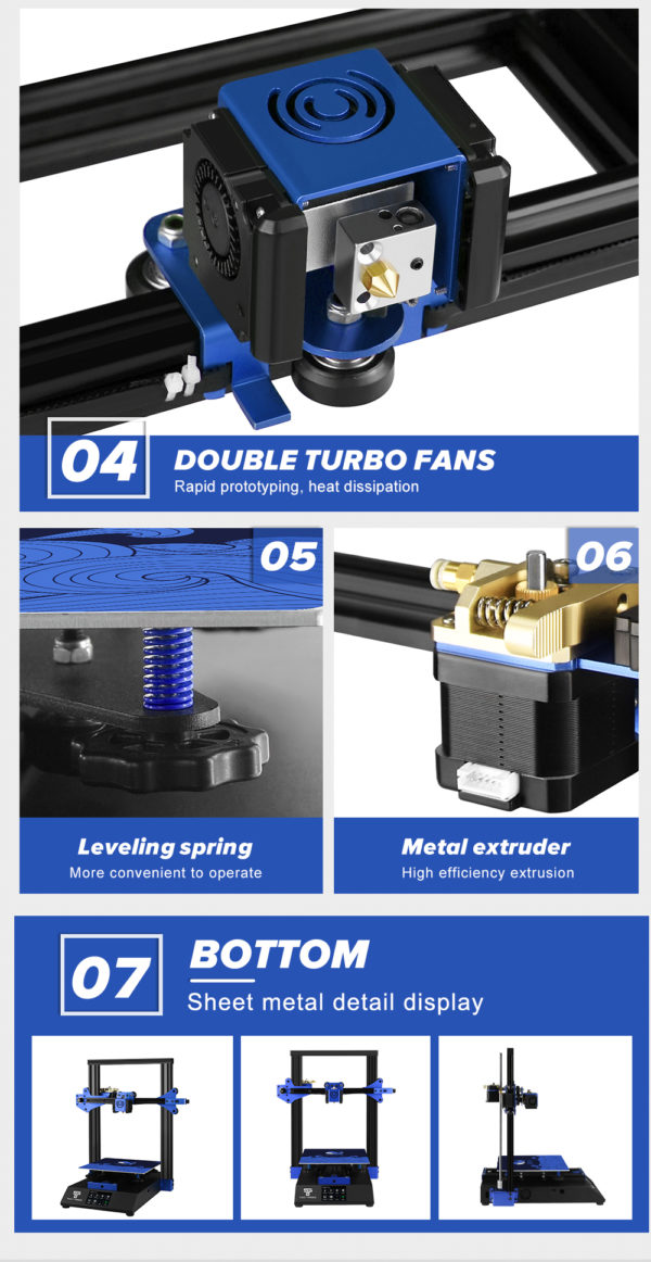 3d yazici servisi two trees bluer 3d printer